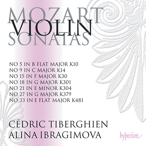 Imagen de apoyo de  MOZART, W.A.: Violin Sonatas Nos. 5, 9, 15 18, 21, 27, 33 (Ibragimova, Tiberghien)