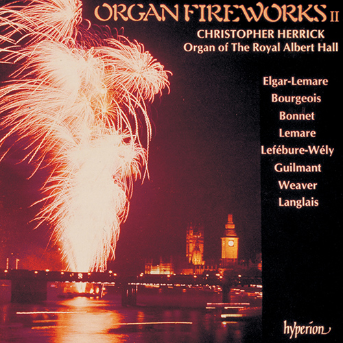 Imagen de apoyo de  Organ Fireworks, Vol. 2 - ELGAR, E. / BOURGEOIS, D. / BONNET, J. / LEMARE, E.H. (Herrick)