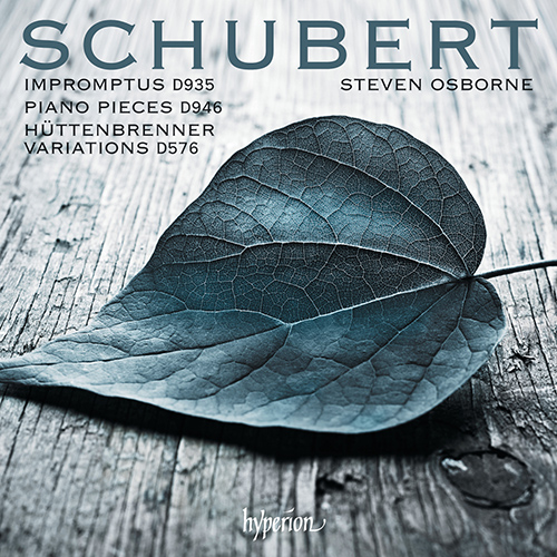 Imagen de apoyo de  SCHUBERT, F.: 4 Impromptus / 3 Klavierstücke / 13 Variations on a theme by Anselm Hüttenbrenner (Osborne)