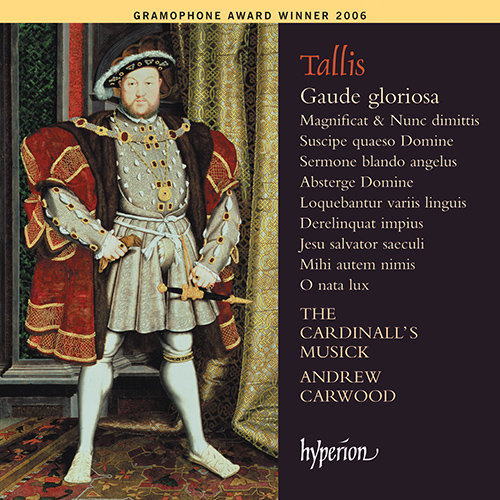 Imagen de apoyo de  TALLIS, T.: Sacred Choral Music (Gaude gloriosa) (The Cardinall's Musick, Carwood)