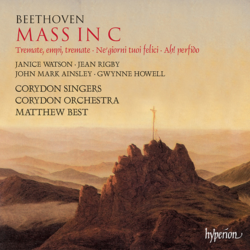 Imagen de apoyo de  BEETHOVEN, L. van: Mass in C Major / Ah! perfido / Ne' giorni tuoi felici (J. Watson, J. Rigby, Ainsley, Corydon Singers and Orchestra, Best)