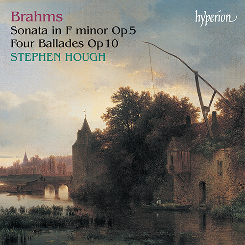 Imagen de apoyo de  BRAHMS, J.: Piano Sonata No. 3 / 4 Ballades (Hough)
