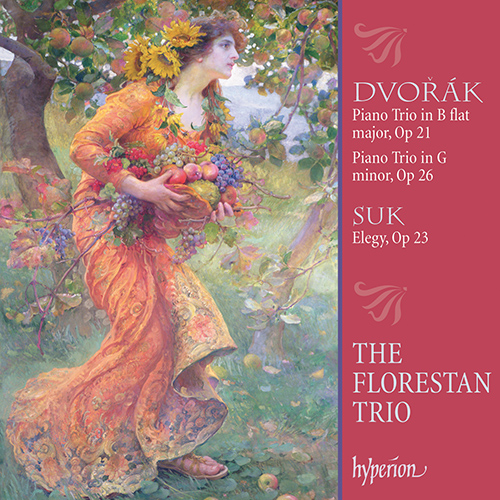 Imagen de apoyo de  DVOŘÁK, A.: Piano Trios Nos. 1 and 2 / SUK, J.: Élégie (The Florestan Trio)