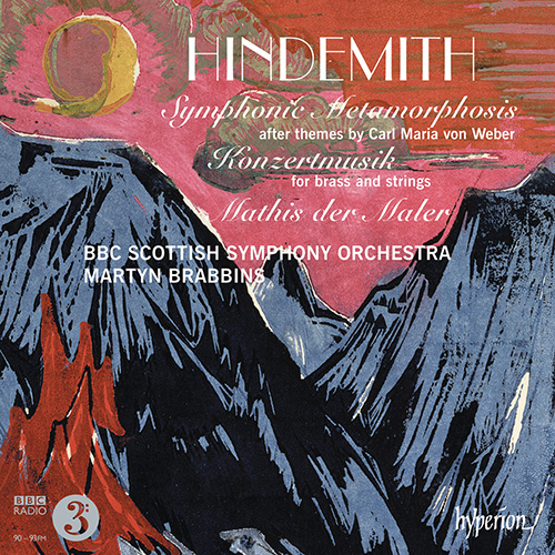 Imagen de apoyo de  HINDEMITH, P.: Symphonic Metamorphosis after Themes by Carl Maria von Weber / Konzertmusik / Mathis der Maler (BBC Scottish Symphony, Brabbins)