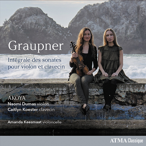 Imagen de apoyo de  GRAUPNER, C.: Sonatas for Violin and Harpsichord (Complete) (Dumas, Koester)