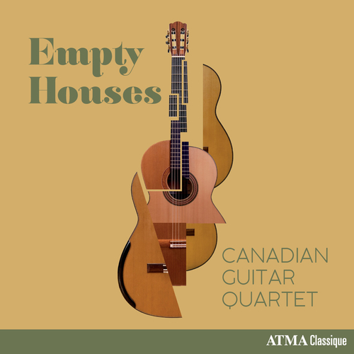Imagen de apoyo de  Guitar Quartets - AMELKINA-VERA, O. / BACH, J.S. / MOZART, W.A. / ROUX, P. (Empty Houses) (Canadian Guitar Quartet)