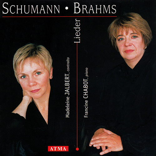 Imagen de apoyo de  SCHUMANN, R. / BRAHMS, J.: Lieder (Jalbert, Chabot)