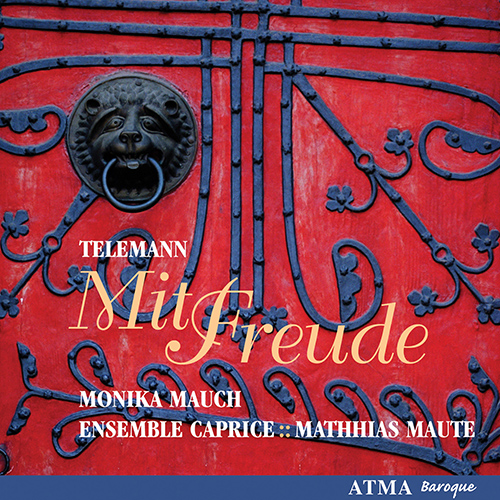 Imagen de apoyo de  TELEMANN, G.P.: Cantatas - TWV 1:479 / 1:965 / 1:1258 / Jesu meine Freude, TWV 1:968 (Mauch, Maute, Ensemble Caprice)