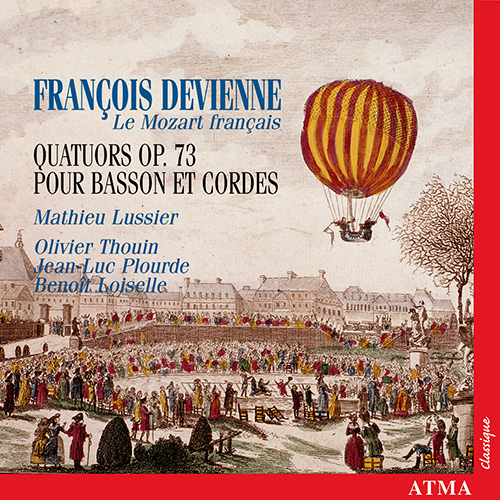 Imagen de apoyo de  DEVIENNE, F.: Bassoon Quartets, Op. 73, Nos. 1-3 (Lussier, Thouin, Plourde, Loiselle)