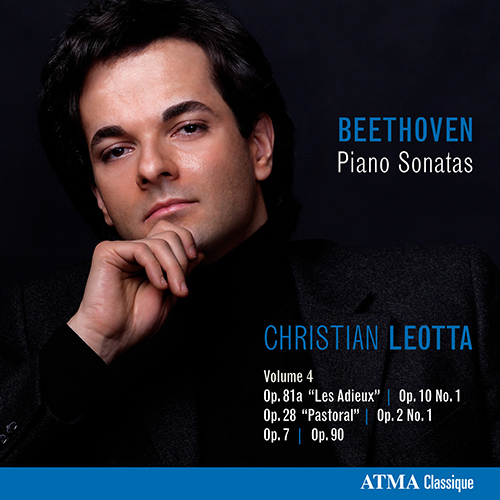 Imagen de apoyo de  BEETHOVEN, L. van: Piano Sonatas, Vol. 4 - Nos. 1, 4, 5, 15, 26, 27 (Leotta)
