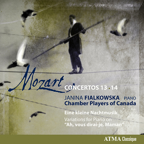 Imagen de apoyo de  MOZART, W.A.: Piano Concertos Nos. 13 and 14 (chamber version) / Eine kleine Nachtmusik (Fialkowska, Chamber Players of Canada)