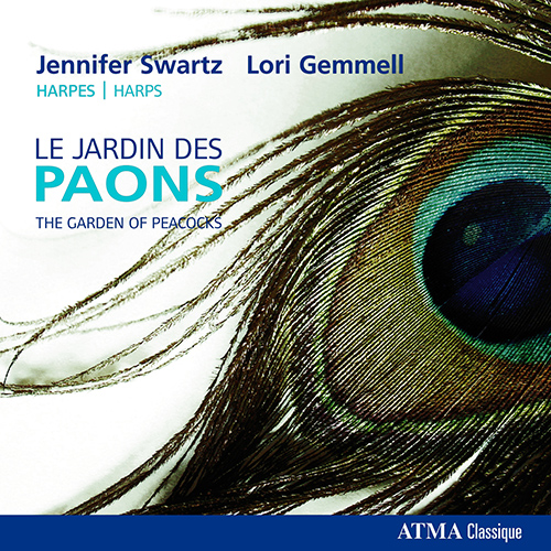 Imagen de apoyo de  Harp Duo Recital: Swartz, Jennifer / Gemmell, Lori - ANDRES, B. / CLAPTON, E. / CREEGGAN, A. / LIZOTTE, C. / RESPIGHI, O. (Le Jardin des paons)