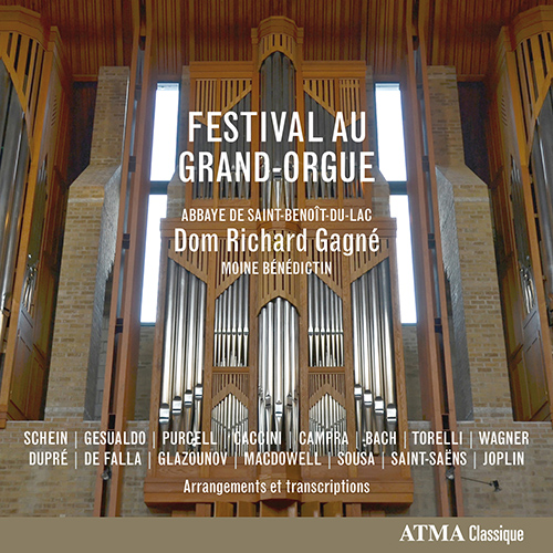 Imagen de apoyo de  Organ Recital: Gagné, Richard - SCHEIN, J.H. / GESUALDO, C. / PURCELL, H. / CACCINI, G. / CAMPRA, A. (Festival Au Grand- Orgue)