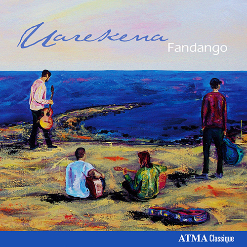 Imagen de apoyo de  Guitar Quartets - ROUX, P. / BOGDANOVIC, D. / ASSAD, S. / GRIEG, E. / BROUWER, L. (Uarekena) (Fandango Quartet)