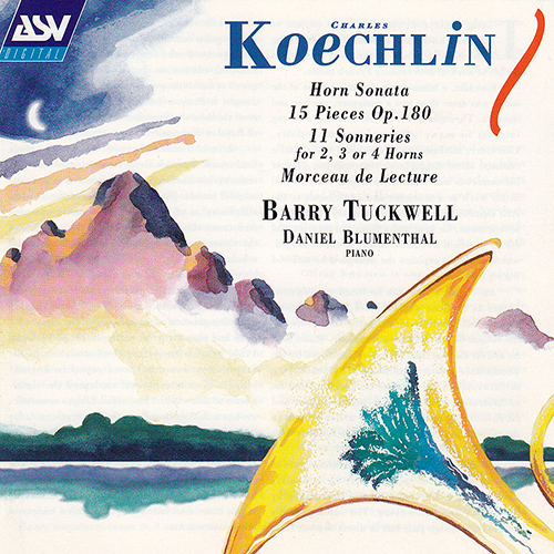 Imagen de apoyo de  KOECHLIN, C.: Horn Music (Tuckwell, Blumenthal)