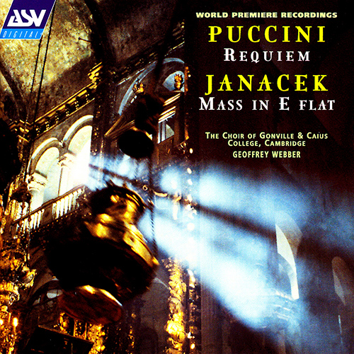 Imagen de apoyo de  Choral Music - PUCCINI, G. / JANÁČEK, L. (Gonville and Caius College Choir Cambridge, G. Webber)