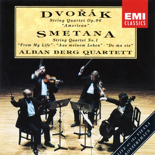 Imagen de apoyo de  DVORAK, A.: String Quartet No. 12, "American" / SMETANA, B.: String Quartet No. 1, "From my life" (Alban Berg Quartet)