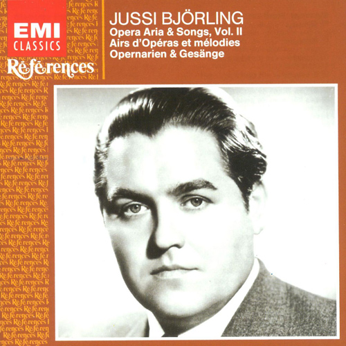 Imagen de apoyo de  BJORLING, Jussi: Opera Arias and Songs, Vol. 2