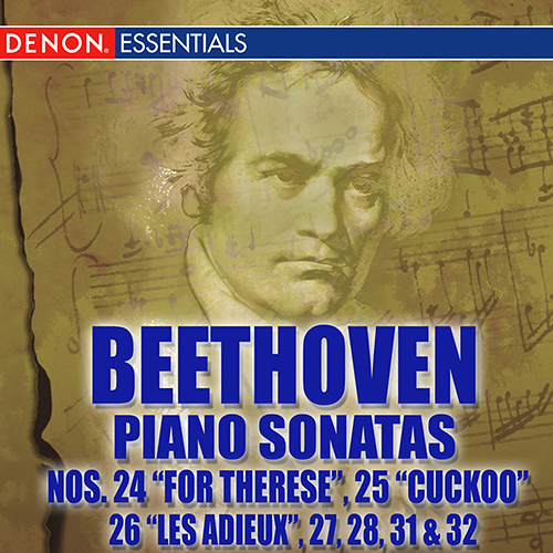 Imagen de apoyo de  BEETHOVEN, L. van: Piano Sonatas Nos. 24-28, 31, 32 (Capova, Goldmann Ruso)
