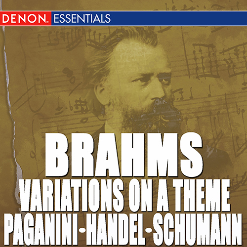 Imagen de apoyo de  BRAHMS, J.: Variations on Themes by Paganini, Handel and Schumann (Gröschel, Kaya Han, Lejsek, Lejskova)