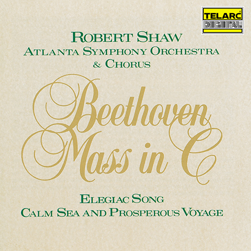 Imagen de apoyo de  BEETHOVEN, L. van: Mass, Op. 86 (Atlanta Symphony Orchestra Chorus and Orchestra, R. Shaw)