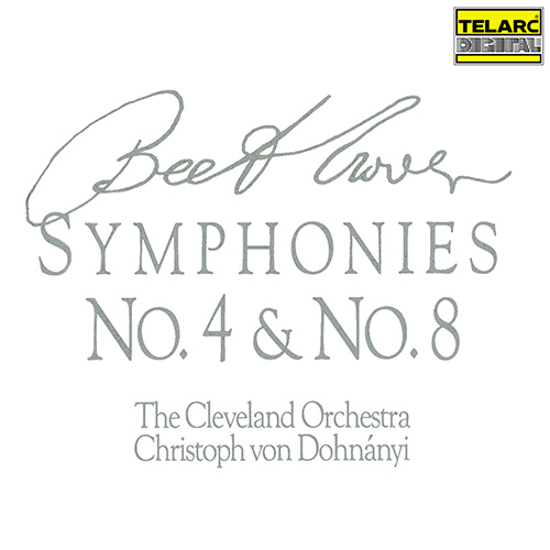 Imagen de apoyo de  BEETHOVEN, L. van: Symphonies Nos. 4 and 8 (Cleveland Orchestra, C. von Dohnányi)