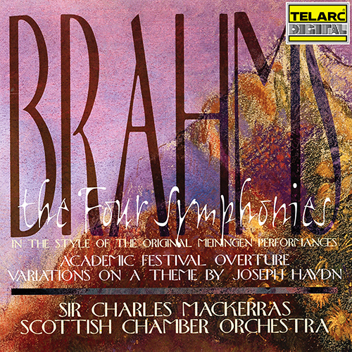 Imagen de apoyo de  BRAHMS, J.: Symphonies Nos. 1-4 / Academic Festival Overture / St. Anthony Variations (Scottish Chamber Orchestra, Mackerras)