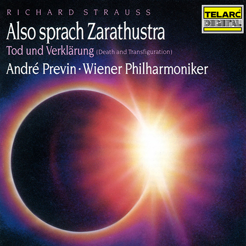 Imagen de apoyo de  STRAUSS, R.: Also sprach Zarathustra / Tod und Verklärung (Death and Transfiguration) (Vienna Philharmonic, Previn)