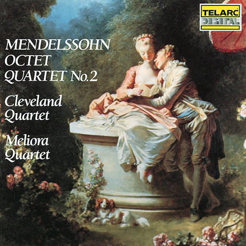 Imagen de apoyo de  MENDELSSOHN, Felix: String Quartet No. 2 / String Octet, Op. 20 (Cleveland Quartet, Meliora Quartet)