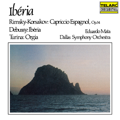 Imagen de apoyo de  DEBUSSY, C.: Ibéria / RIMSKY-KORSAKOV, NIKOLAY A.: Capriccio espagno / TURINA, J.: Danzas fantasticas: III. Orgia (Dallas Symphony, Mata)