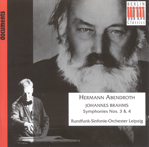 Imagen de apoyo de  BRAHMS, J.: Symphonies Nos. 3 and 4 (Leipzig Radio Symphony, Abendroth) (1952, 1954)