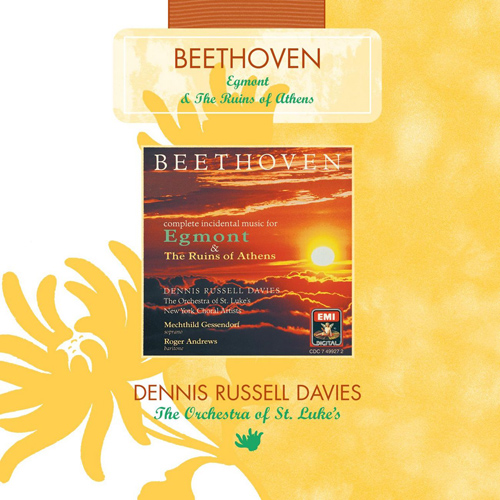 Imagen de apoyo de  BEETHOVEN, L. van: Egmont / Die Ruinen von Athen (The Ruins of Athens) (Davies)
