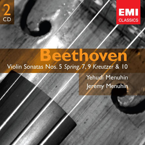 Imagen de apoyo de  BEETHOVEN, L. van: Violin Sonatas Nos. 5, 7, 9, 10 (Menuhin)