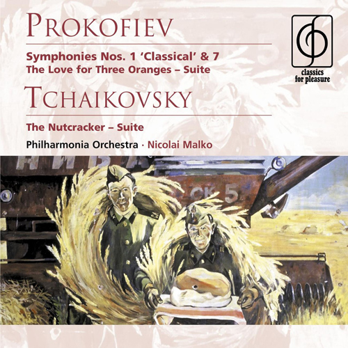 Imagen de apoyo de  PROKOFIEV, S.: Symphonies Nos. 1 and 7 / The Love for Three Oranges Suite / TCHAIKOVSKY, P.I.: The Nutracker Suite (Philharmonia Orchestra, Malko)