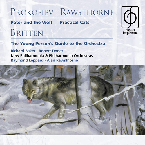 Imagen de apoyo de  RAWSTHORNE, A.: Practical Cats / PROKOFIEV, S.: Peter and the Wolf / BRITTEN, B.: The Young Person's Guide to the Orchestra (Leppard, Rawsthorne)