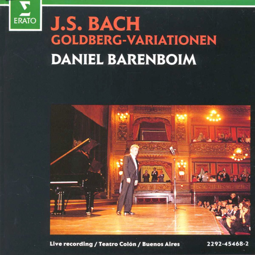Imagen de apoyo de  BACH, J.S.: Goldberg Variations (Barenboim)