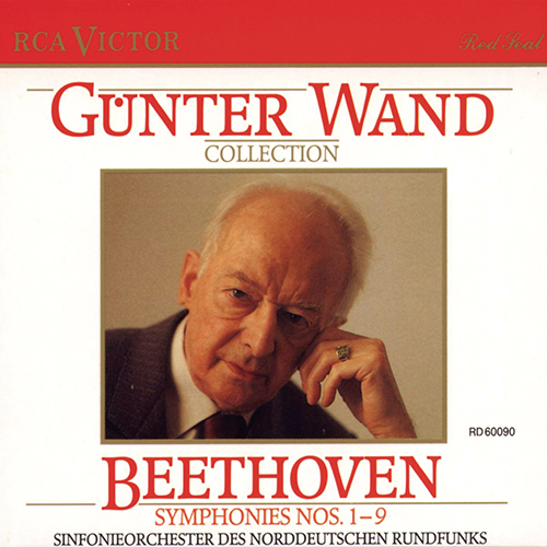 Imagen de apoyo de  BEETHOVEN, L. van: Symphonies Nos. 1-9 (Günter Wand Collection) (North German Radio Symphony, G. Wand)