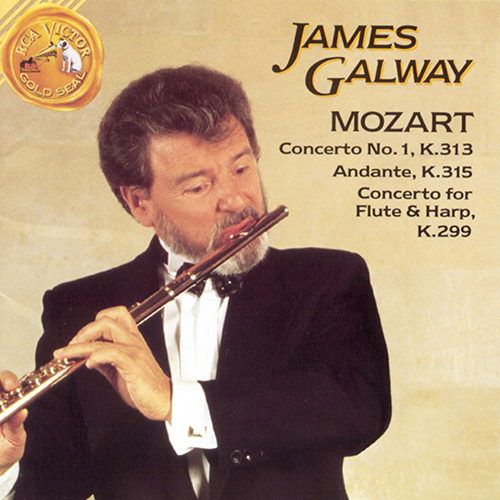 Imagen de apoyo de  MOZART, W.A.: Flute Concerto No. 1 / Andante / Concerto for Flute and Harp (Galway, Lucerne Festival Strings, London Symphony, Mata, Baumgartner)