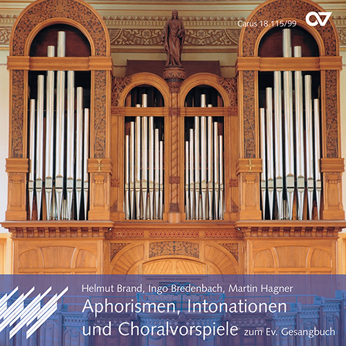 Imagen de apoyo de  APHORISMEN, INTONATIONEN UND CHORALVORSPIELE ZUM EVANGELISCHES GESANGBUCH (Brand, Bredenbach, Hagner)