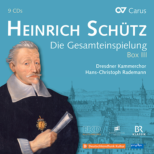 Imagen de apoyo de  SCHÜTZ, H.: Recordings (Complete), Box 3 (Vols. 15-20) (Dresden Chamber Choir, Rademann)
