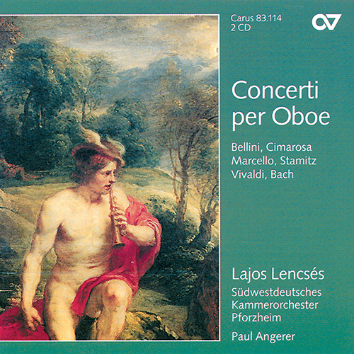 Imagen de apoyo de  Oboe Concertos - BELLINI, V. / BENJAMIN, A. / MARCELLO, A. / STAMITZ, C. (Lencsés, South West German Chamber Orchestra, Pforzheim, Angerer)