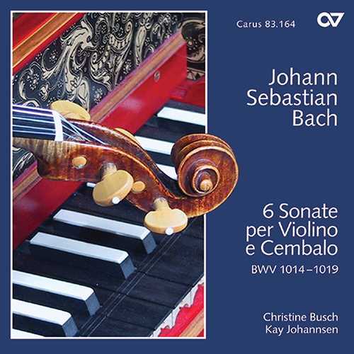 Imagen de apoyo de  BACH, J.S.: Sonatas for Violin and Harpsichord, BWV 1014-1019 (Busch, Johannsen)