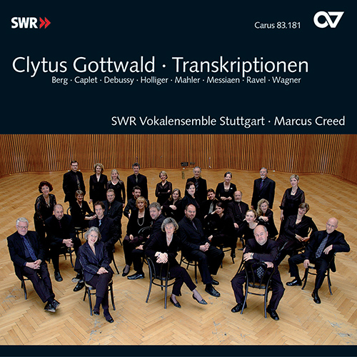 Imagen de apoyo de  Choral Concert: South West German Radio Vocal Ensemble - BERG, A. / CAPLET, A. / DEBUSSY, C. / HOLLIGER, H. (Transkriptionen)