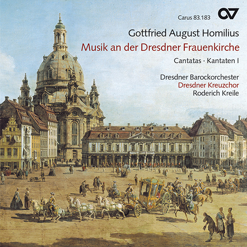 Imagen de apoyo de  HOMILIUS, G.A.: Cantatas, Vol. 1: Musik an der Dresdner Frauenkirche (Dresden Kreuzchor, Dresden Baroque Orchestra, Kreile)