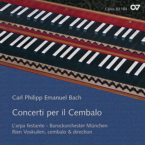Imagen de apoyo de  BACH, C.P.E.: Keyboard Concertos, Wq. 5, 26 and 34 (Voskuilen, L' Arpa Festante Baroque Orchestra)