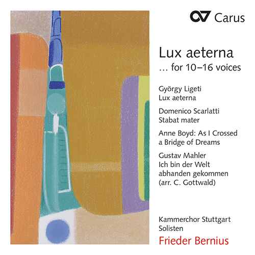 Imagen de apoyo de  LIGETI, G.: Lux aeterna / SCARLATTI, D.: Stabat Mater / BOYD, A.: As I Crossed a Bridge of Dreams (Stuttgart Chamber Choir, Bernius)