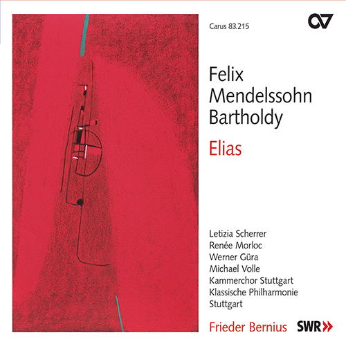 Imagen de apoyo de  MENDELSSOHN, Felix: Elias (Scherrer, Morloc, Güra, Stuttgart Chamber Choir, Stuttgart Classical Philharmonic, Bernius)