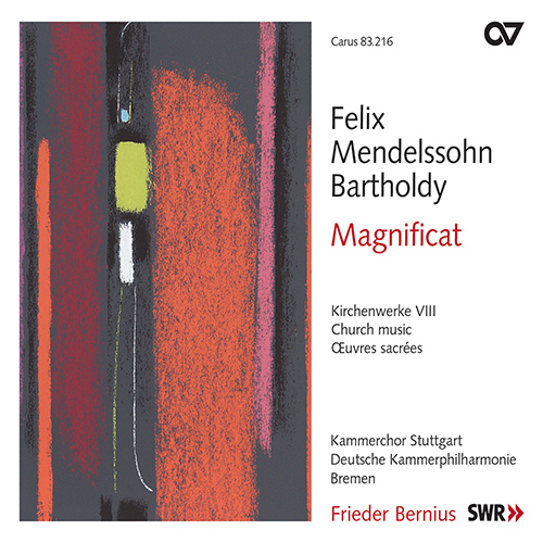 Imagen de apoyo de  MENDELSSOHN, Felix: Church Music, Vol. 8 - Magnificat (Stuttgart Chamber Choir, Bremen Deutsche Kammerphilharmonie, Bernius)