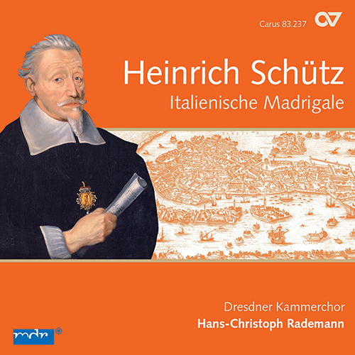 Imagen de apoyo de  SCHÜTZ, H.: Recordings (Complete), Vol. 2 - Il Primo libro de madrigali (Dresden Chamber Choir, Rademann)