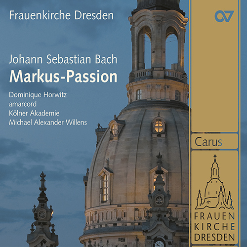 Imagen de apoyo de  BACH, J.S.: St. Mark Passion [Oratorio] (Horwitz, Ensemble Amarcord, Kölner Akademie, Willens)